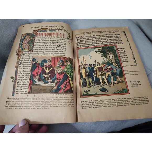 Lot 3 Vtg Freedom Trail Liberty Bell Philadelphia Book This Wonderful Country - Picture 6 of 11